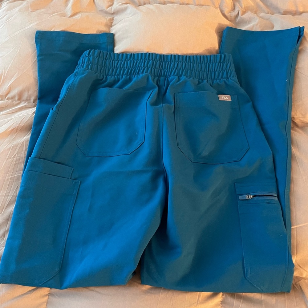 Extra Small Technical Collection Blue Figs Scrub … - image 2